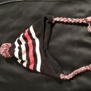 Earflap Beanie with Pom Pom